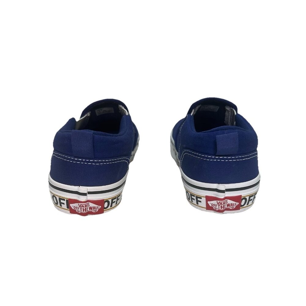 Youth Vans Shoes Blue Asher Size 5 - Picture 8 of 12
